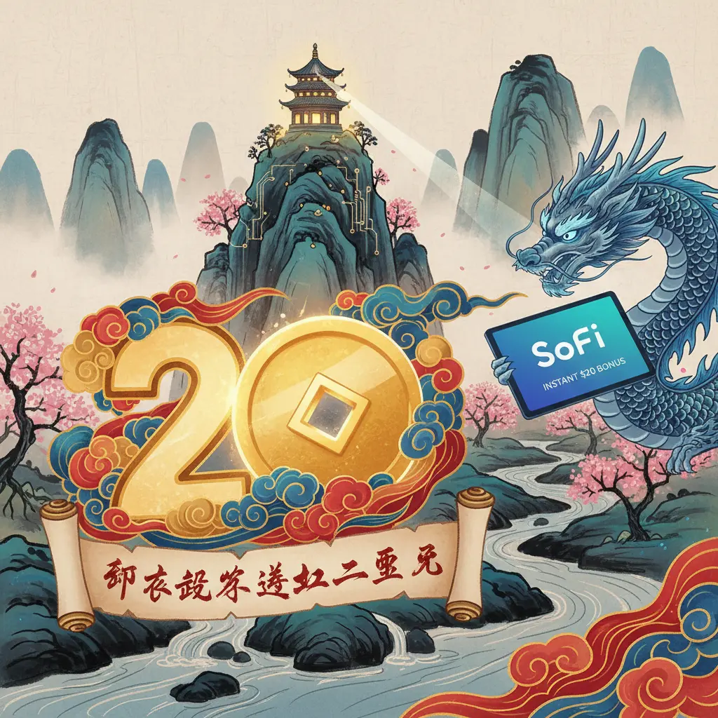 instant $20 sign up bonus - SoFi